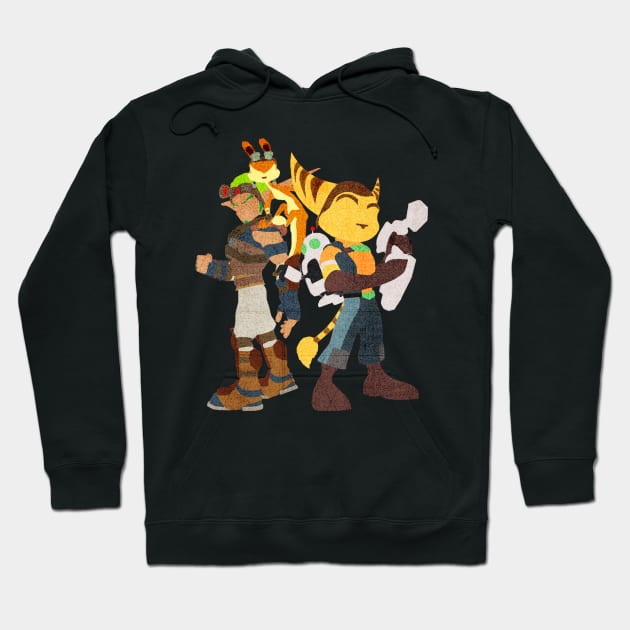 ratchet clank Hoodie by Kevan Hom